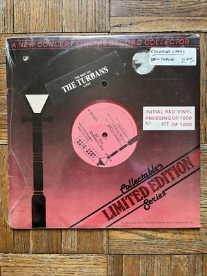The Turbans Limited Edition Lost Nite Records Red Vinyl LLP-25-A Doo Wop Sealed