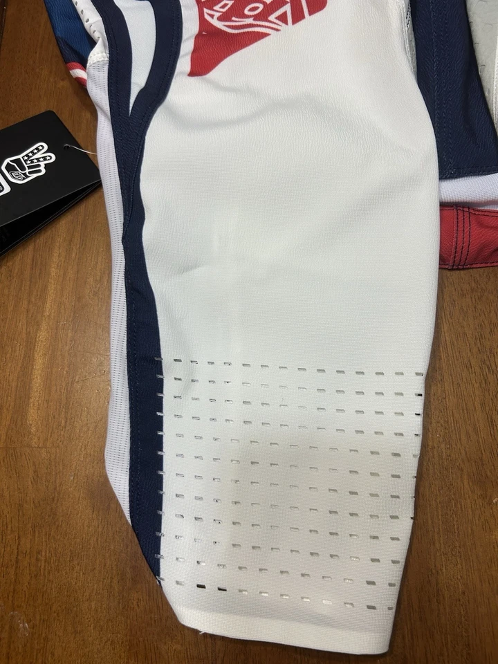 Nuevos Pantalones Moto Troy Lee Designs SE Pro - Solo Talla 36 (Azul Marino/Rojo) A15 Foto 3 de 4