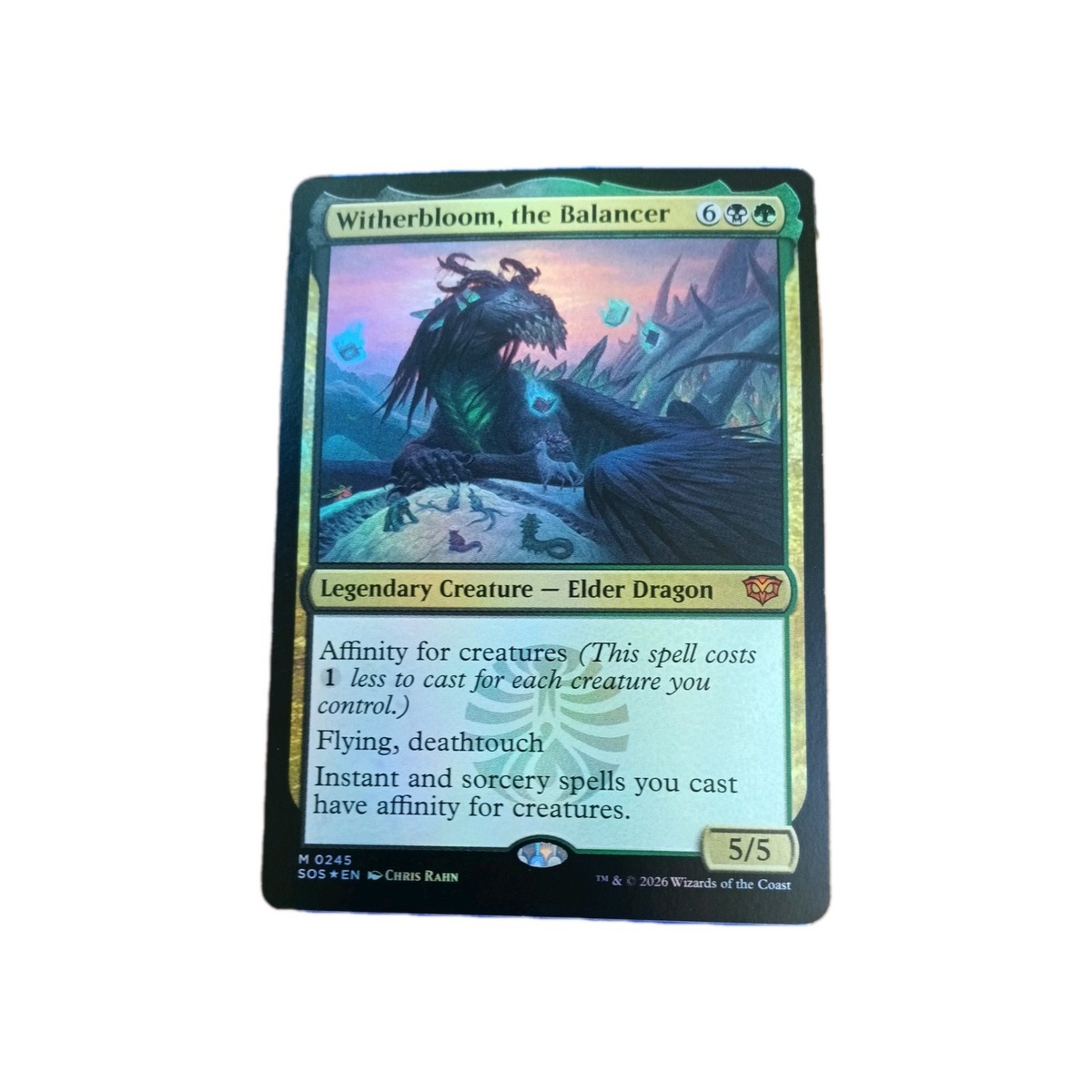 Witherbloom, the Balancer Secrets of Strixhaven Foil for sale