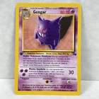Rare 1st Edition Pokémon Gengar Fossil 20/62 Portuguese Wizards Card