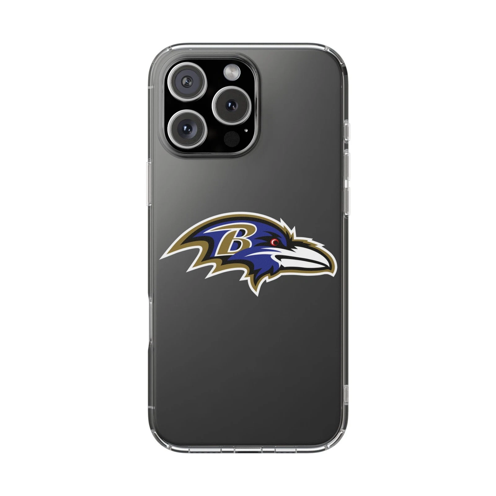 Baltimore Ravens Clear Phone Case for iPhone