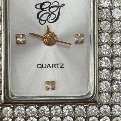 Vintage Elizabeth Taylor White Diamonds Watch Old Money Parisian Capsule Luxury Vintage Elizabeth Taylor White Diamonds Watch Old Money  main image 4