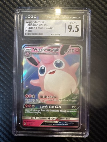 Wigglytuff-GX graded CGC 9.5 for sale on eBay