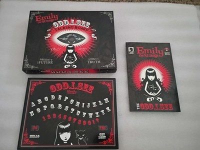 Emily the Strange ODD I SEE Talking Board Book Ouija Game Future Truth Psychic
