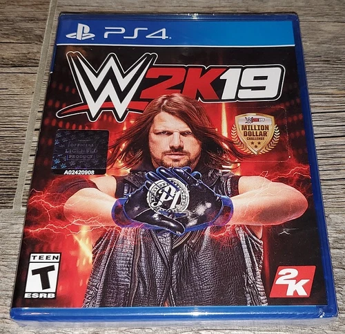Sony PlayStation 4 PS4: WWE 2K19 Factory Sealed LOWEST NEW!