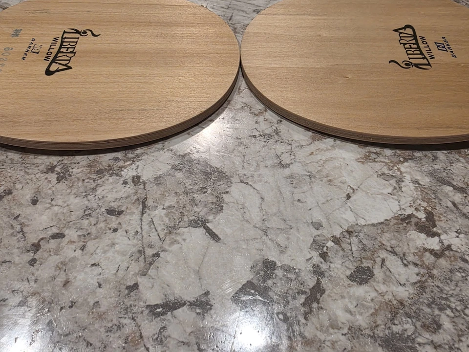 Darker Liberta Willow Table Tennis Blades. RARE!  - Image 3 of 4