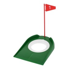 9Pc Golf Putting Cup With Flag Effective Putter Practice At Home/Gardens/Office