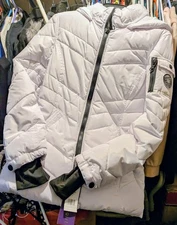 White And Black Madden Girl Coat