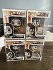 Funko POP! Rocks - KISS Complete Set of 4-The Demon, Starchild, Spaceman, Catman