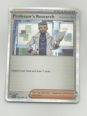 Professor's Research - Holo Rare SV: Paldean Fates 088/091