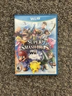 Super Smash Bros for Wii U Nintendo Case Disc Insert NTSC Amiibo
