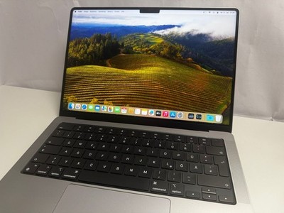 Apple MacBook Pro 2021 14.2 Zoll M1 Pro 512GB SSD 16GB RAM Silber, guter Zustand
