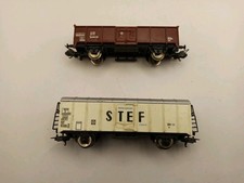 Lima 2 Güterwagen 3103+ 3171 Kühlwagen STEF Kohlewagen FS No Box H0