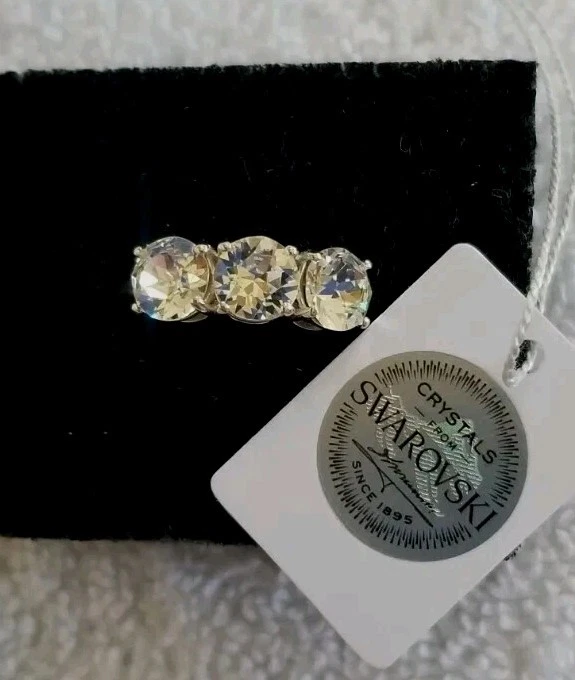 Swarovski White Stone Fashion Rings for sale | eBay