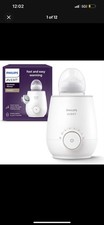 Philips Avent Fast Baby Bottle Warmer Premium with Smart Auto Shut Off - New