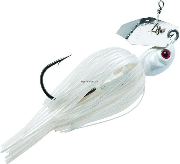 Z-Man Chatterbait Project Z Series Mustad Hook 1/2 Ounce Pearl Ghost CB-PZ12-01 - Image 1