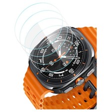 Displayschutzfolie Glas 4er Pack für Samsung Galaxy Watch 6 Classic 47mm