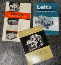 3 Leica Camera Catalogs 36  37  Projectors  Slide Binding Equipment
