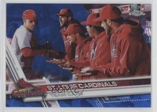 2017 Topps Chrome Sapphire Edition /250 St Louis Cardinals #370 i4v