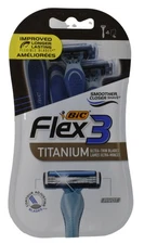 Bic Flex 3 Titanium, 4 Ct