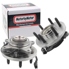 Pair Wheel Bearing Hub Front 4WD For 2011-2014 Ford F-150 Expedition 4x4 TX1