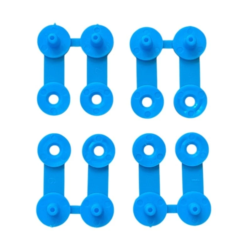 Knitmaster Knitting Machine Punchcard Clips / Snap Set of 4 - 07151756