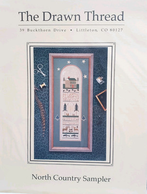 The Drawn Thread NORTH COUNTRY SAMPLER Cross Stitch Sampler