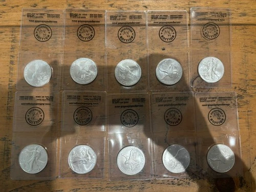10 x 1oz American Eagle 2026 1oz Fine Silver .999 $1 Coin