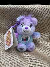 Care Bears Korea Plush Dream Bright Bear 40th Anniversary Keychain New