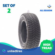 Set Of 2 Used 23565r16c Michelin Agilis Crossclimate 121119r - 1032 Set Of 2 Used 23565r16c Michelin Agilis Crossclimate 121119r - 1032