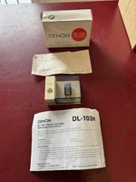 Denon DL-103R Moving Coil Phono Cartridge Made in Japan.mounted On Headshell