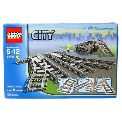 LEGO City Switch Tracks (7895) New Sealed