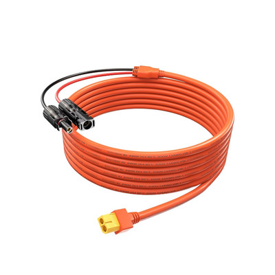 Solarladekabel 3m Adapter Solarstecker auf XT60 für Power Stations 12AWG 4mm²