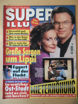 SUPER ILLU 29 - 13.7. 1995 Wolfgang Lippert Heinz Eggert Barbara Eligmann