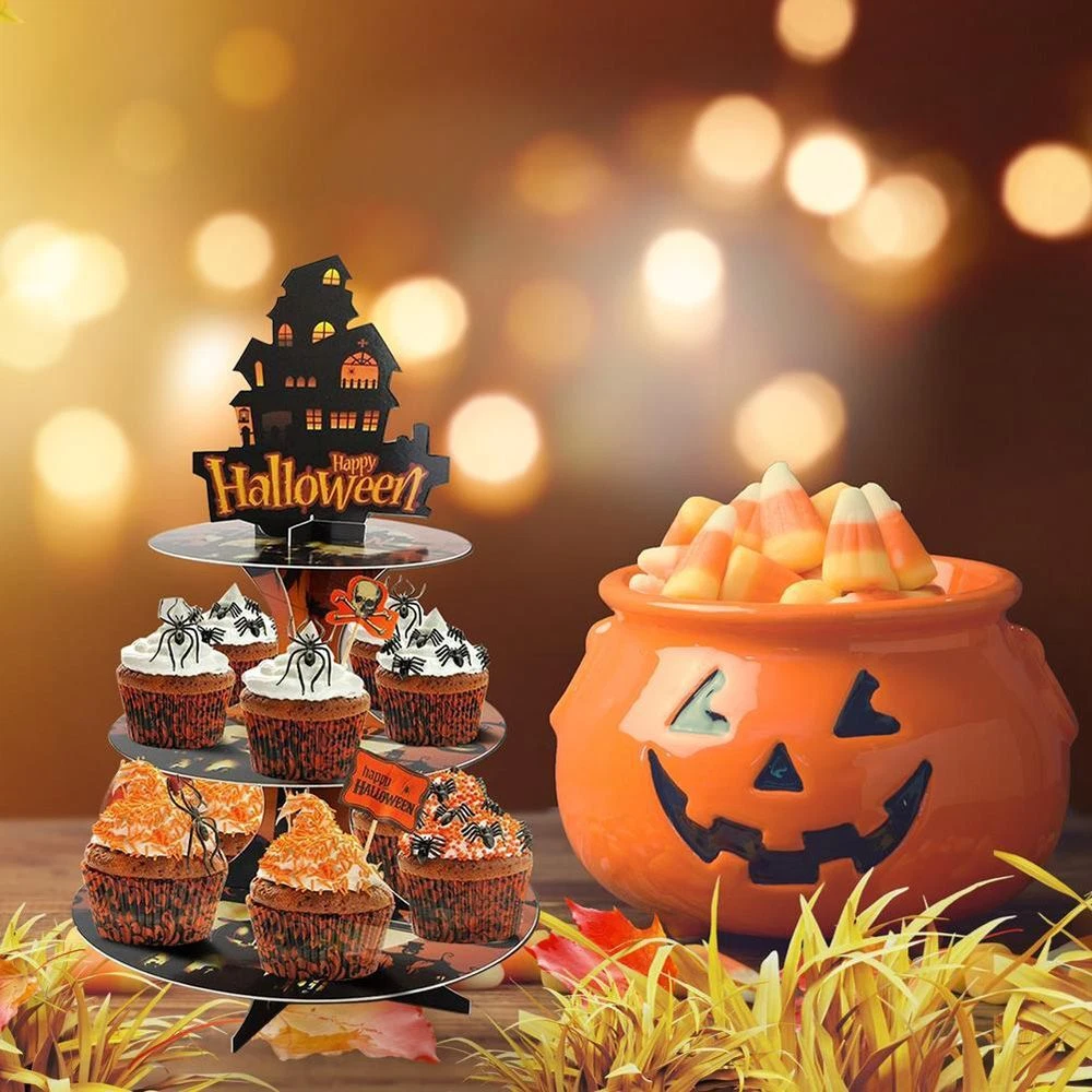 Update 75+ halloween cake stand latest awesomeenglish.edu.vn