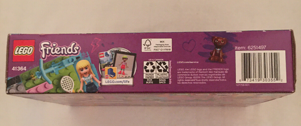 lego friends stephanie's buggy and trailer