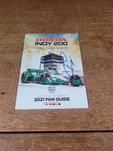 Honda Indy 200@Mid-Ohio 2021 guía de ventiladores HPD Ridgeline firmado por Romain Grosjean  - Imagen 1 de 2