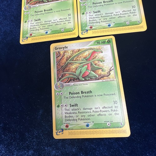 Grovyle 31/109 Ex Ruby & Sapphire Pokemon Card E Series Uncommon Non-Holo MP 3 - Picture 2 of 7