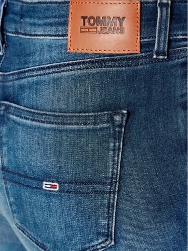 TOMMY HILFIGER JEANS Women's Mid Rise Skinny Jeans Blue Ladies Size 28/30 NEW - Picture 5 of 5