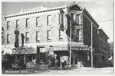 1950 Kemmerer, Wyoming - Sanborn RPPC Saloon, Drugs, Soda Fountain, Old Postcard