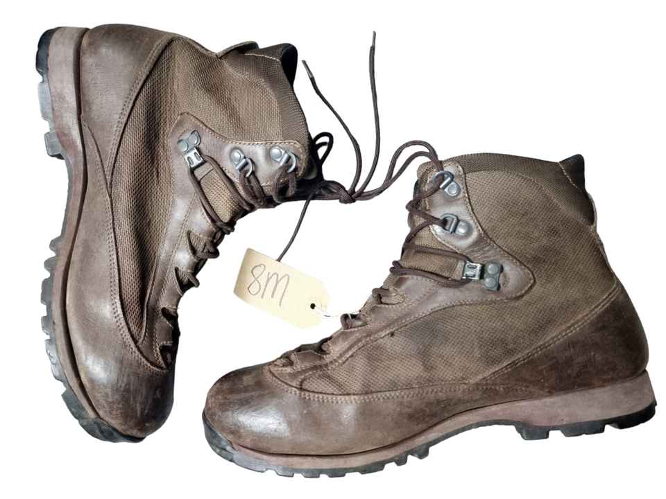 Bottes De Combat AKU Pilgrim Gore-Tex, Armée Britannique, Marron, Taille 8M - Neuves