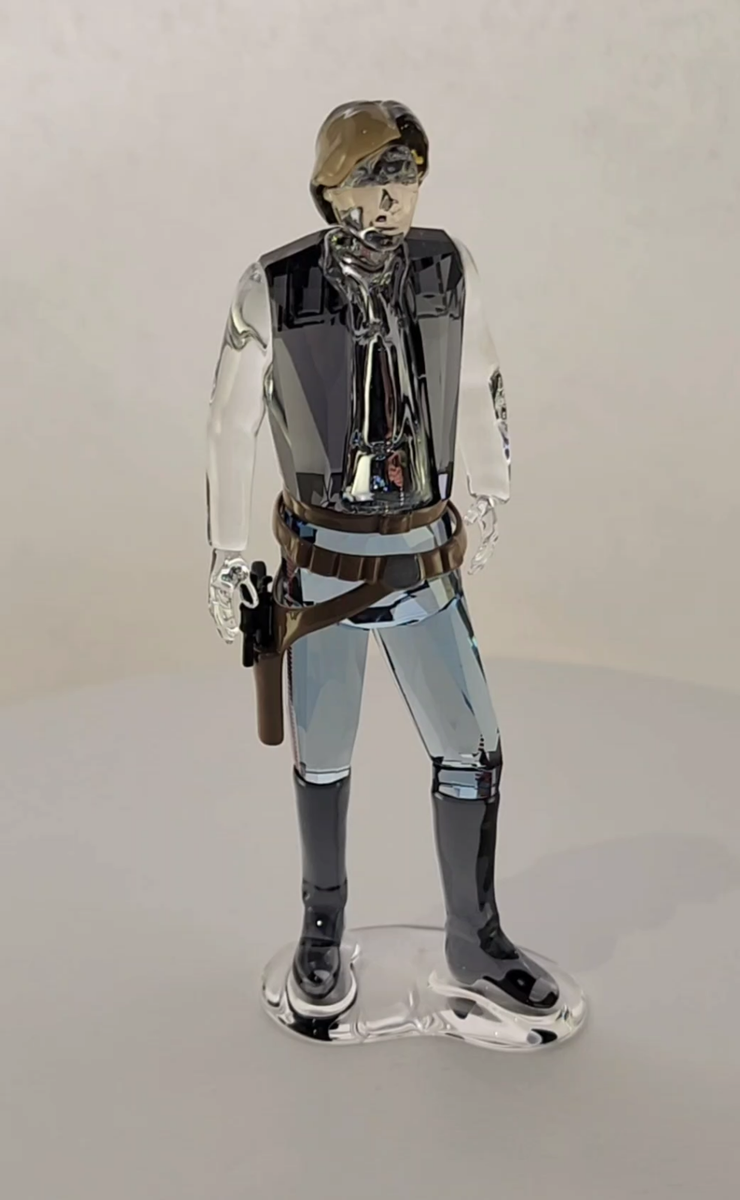 Swarovski Star Wars HANS SOLO Color Crystal Figurine 5591308