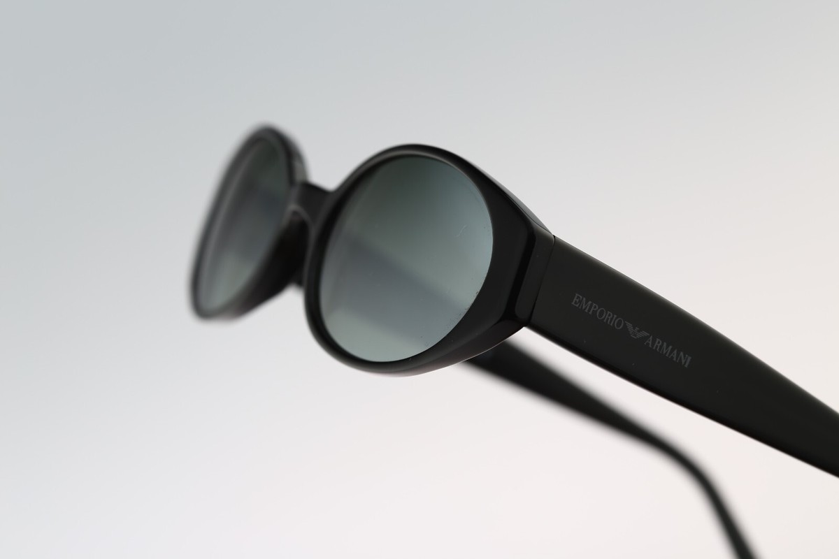 Emporio Armani 568 020, Vintage 90s silver mirrored black