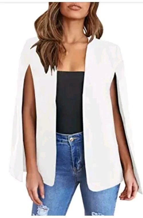 White cape jacket 2025