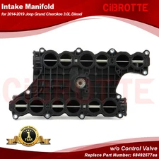Intake Manifold w/o Control Valve for 2014-2019 Jeep Grand Cherokee 3.0L Diesel