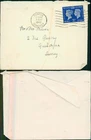 GB KGVI 1940 Taunton Somerset postmark 100 years victoria George Stamp Cover