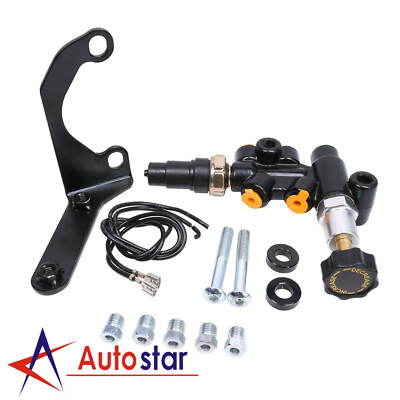 260-11179 Knob Adjustable Combination Proportioning Valve Kit Wilwood Style 