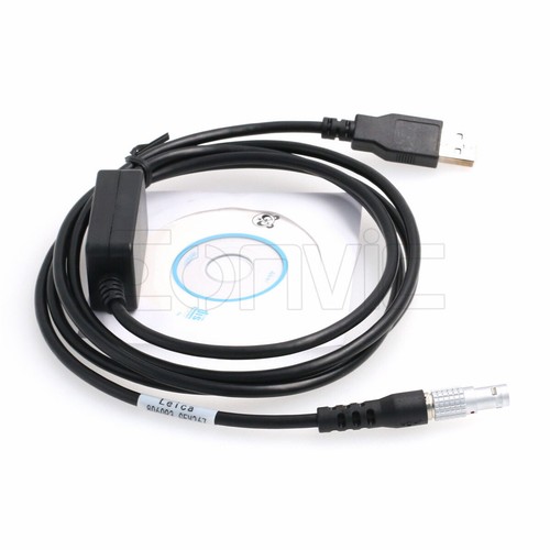 DNA Digital Level TPS TS30 Total Station USB 5pin Data Cable Computer for Leica - Picture 2 of 4