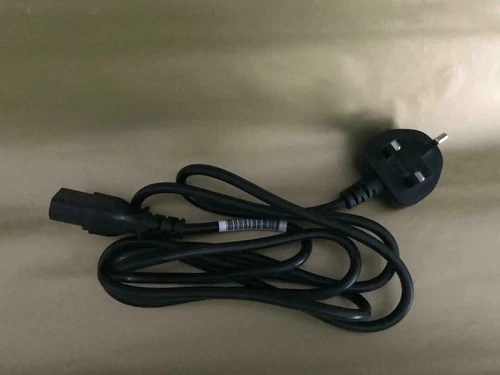 🔌NEU 🔌 NETZSTECKER STECKER UK GROSSBRITANNIEN für Elektrogeräte SCHWARZ