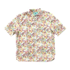 Chubbies Mens Short Sleeve Shirt The Tooty Fruity Nutter Button Down Popover Sm
